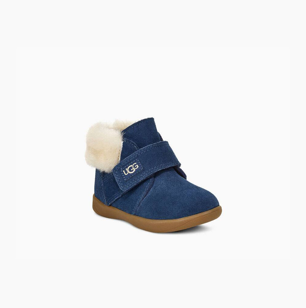 UGG Nolen Navy Boots for Toddlers (YDXN76983)